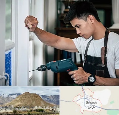 تعمیر درب و پنجره دوجداره در گراش