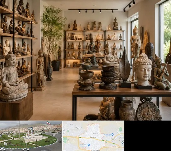 مجسمه فروشی در بومهن