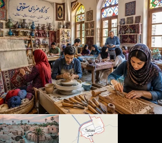 آموزشگاه صنایع دستی در طبس