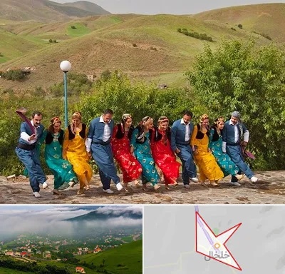 کلاس رقص کردی در خلخال