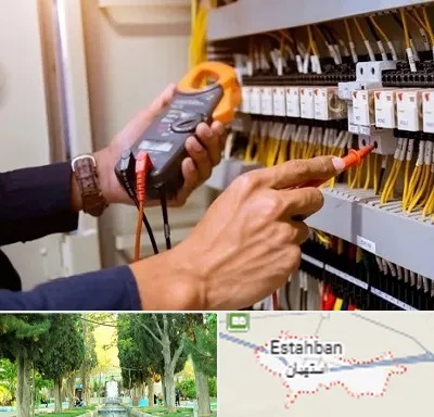 برق کشی ساختمان در استهبان