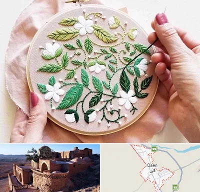 کلاس گلدوزی در قائن