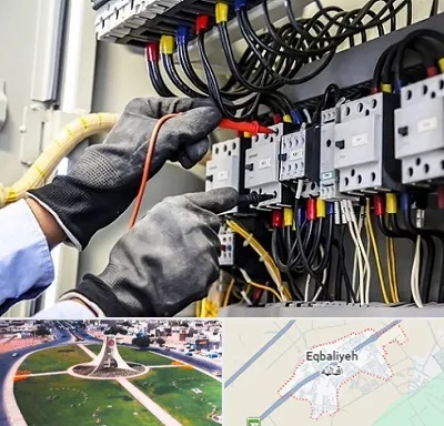 برقکار ساختمان در اقبالیه