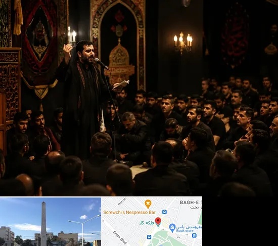 مداح در فلکه گاز شیراز