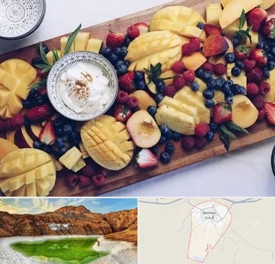 کلاس میوه آرایی در گرمسار