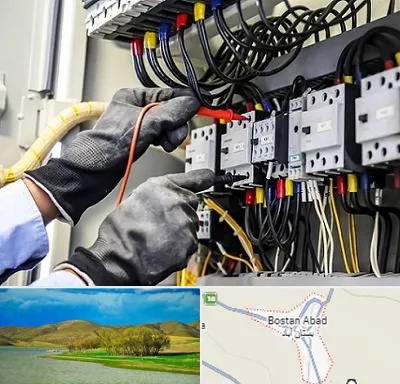 برقکار ساختمان در بستان آباد
