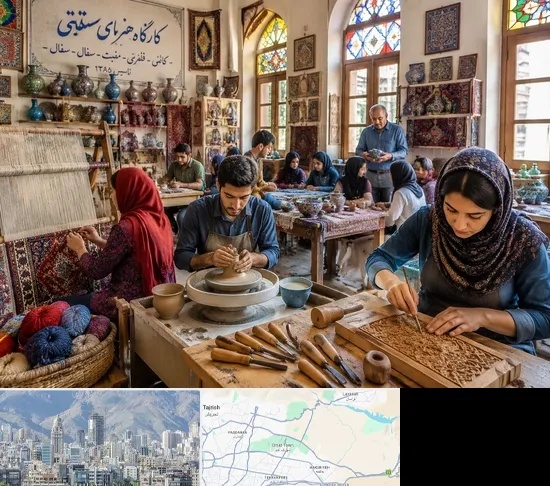 آموزشگاه صنایع دستی در شمال شرق تهران