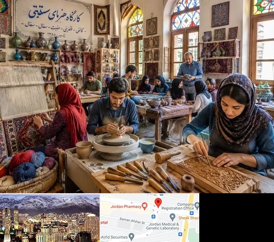 آموزشگاه صنایع دستی در جردن