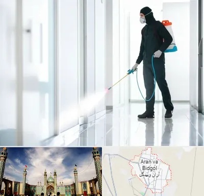 سمپاشی شرکت در آران و بیدگل
