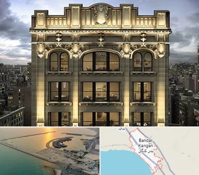 سنگ کاری در بندر کنگان