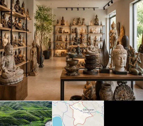 مجسمه فروشی در گچساران