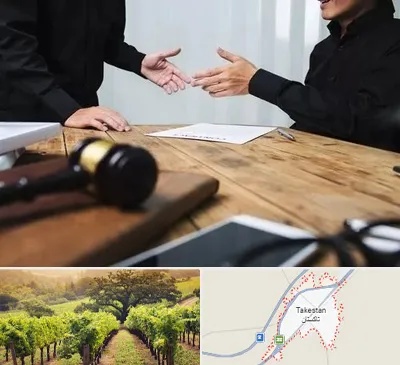 وکیل شرکت در تاکستان