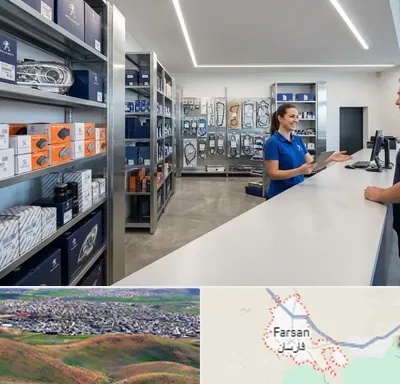 لوازم یدکی پژو در فارسان