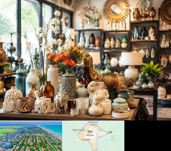عمده فروشی وسایل دکوری و تزیینی در ساری