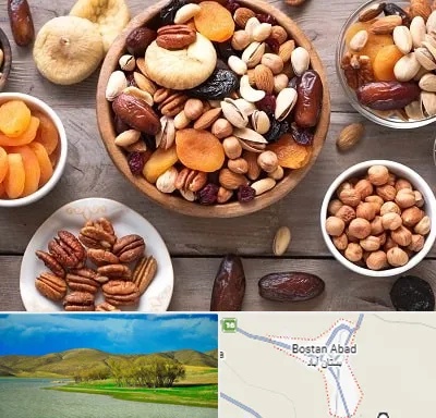 آجیل فروشی در بستان آباد