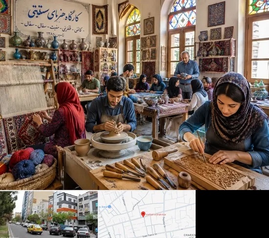 آموزشگاه صنایع دستی در هفده شهریور تبریز