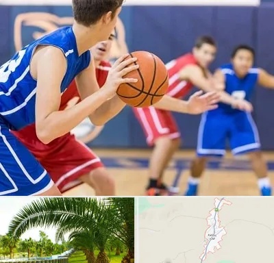 آموزشگاه بسکتبال در کهنوج