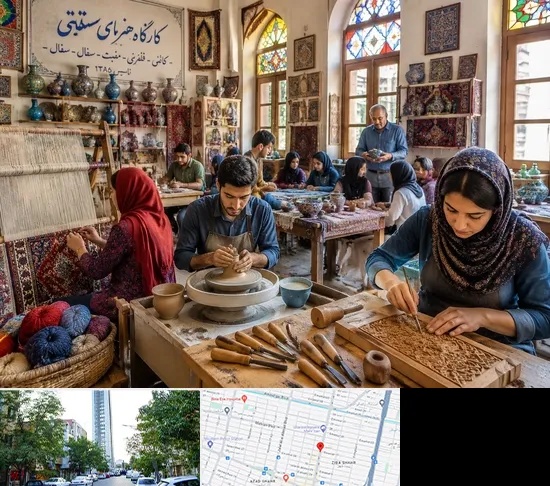 آموزشگاه صنایع دستی در امامت مشهد