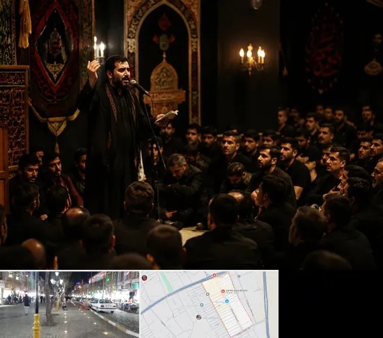مداح در باغ فیض اسلامشهر