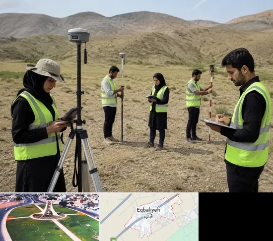 آموزش جامع نقشه برداری زمینی GPS در اقبالیه