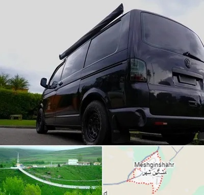 اجاره ون با راننده در مشگین شهر