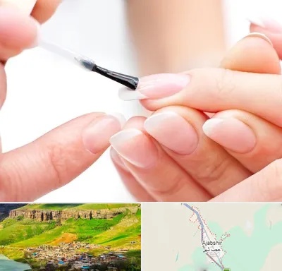 ترمیم کار ناخن در عجب شیر