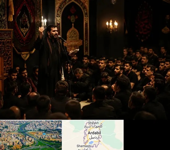 مداح در اردبیل