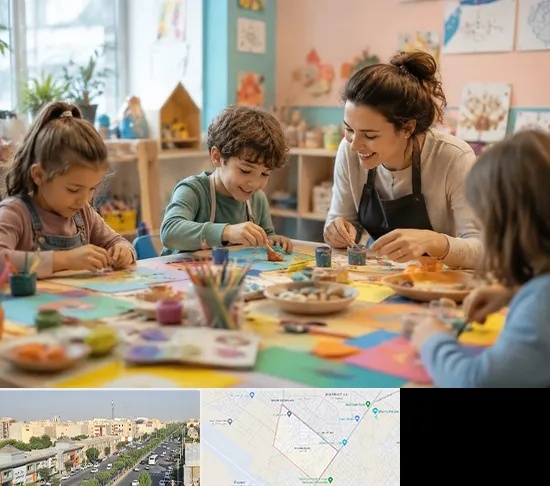 کارگاه خلاقیت در کیانمهر کرج