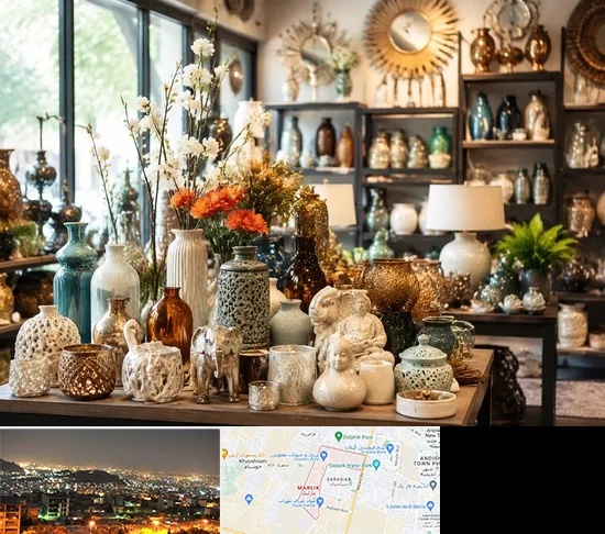 عمده فروشی وسایل دکوری و تزیینی در مارلیک کرج