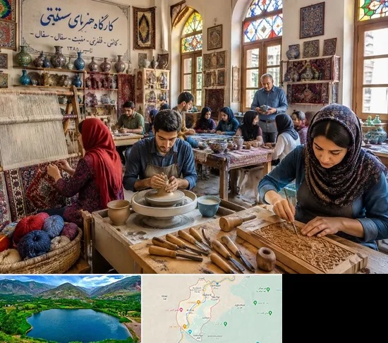 آموزشگاه صنایع دستی در رودبار