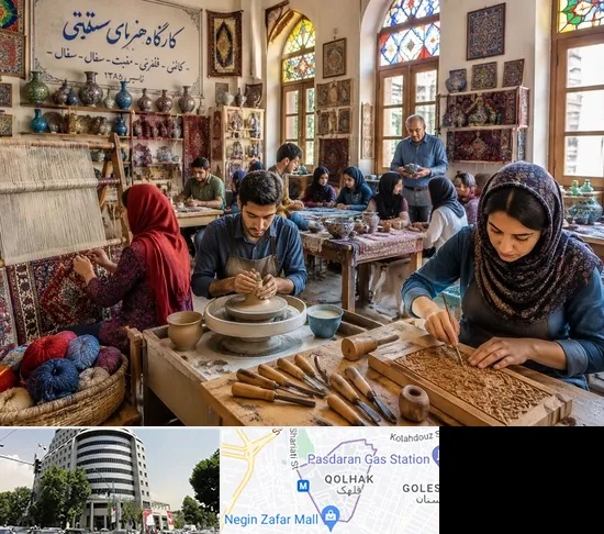 آموزشگاه صنایع دستی در قلهک