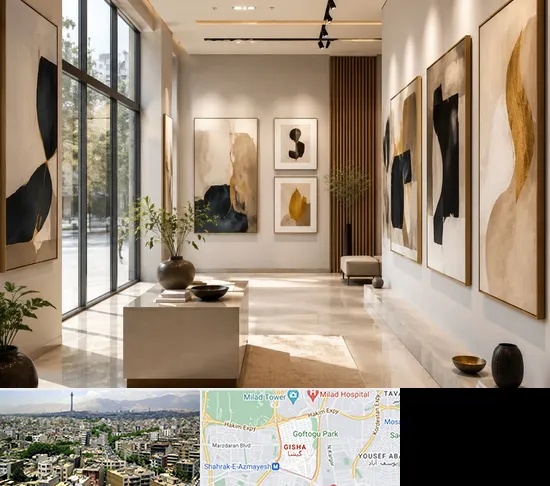 فروشگاه تابلو دکوراتیو در گیشا