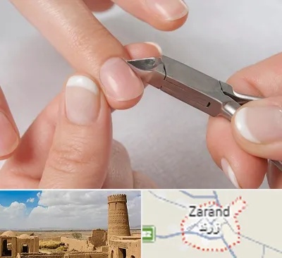 مانیکور روسی در زرند