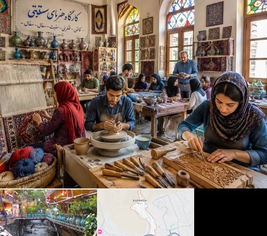 آموزشگاه صنایع دستی در درکه