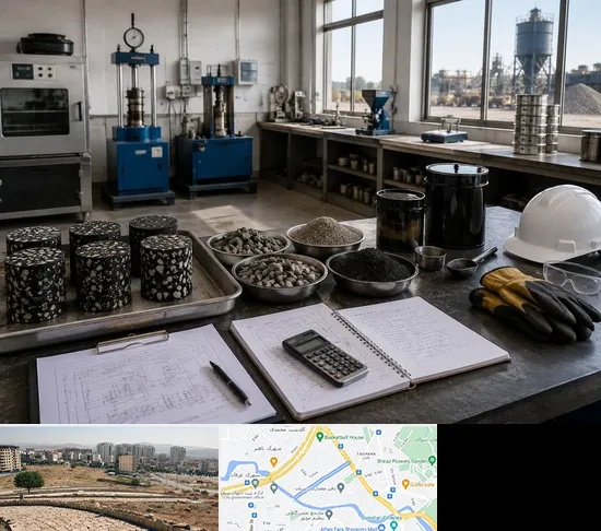 آموزش کارشناس فنی، تولید و اجرای آسفالت در کوی وحدت شیراز