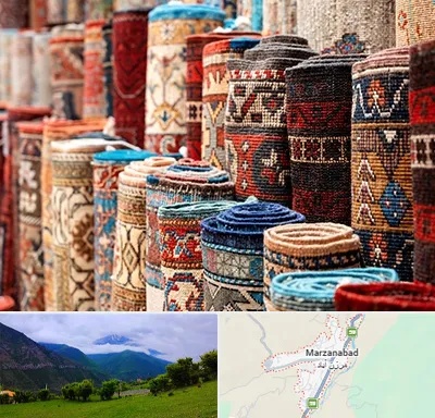 فروشگاه فرش در مرزن آباد