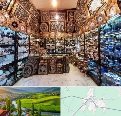 فروشگاه صنایع دستی در لشت نشا