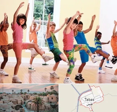کلاس ایروبیک کودکان در طبس