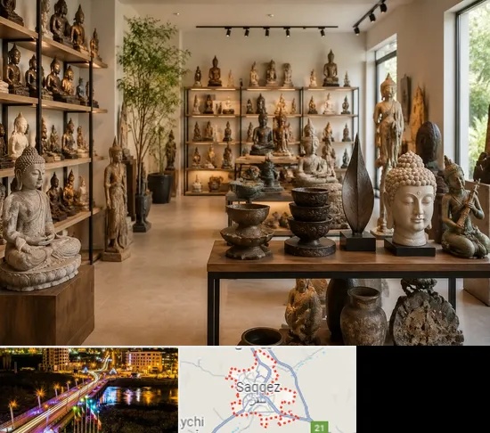مجسمه فروشی در سقز