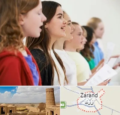 آموزشگاه صدا سازی در زرند