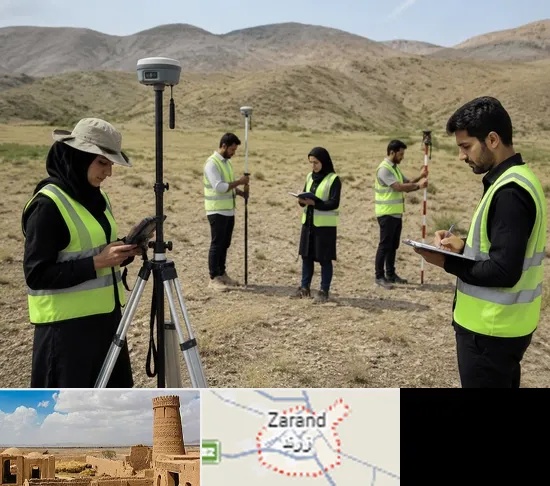 آموزش جامع نقشه برداری زمینی GPS در زرند