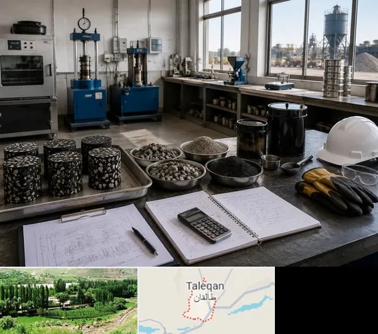 آموزش کارشناس فنی، تولید و اجرای آسفالت در طالقان