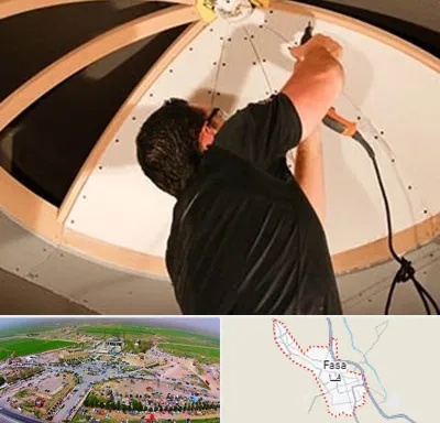 نصاب سقف کاذب در فسا