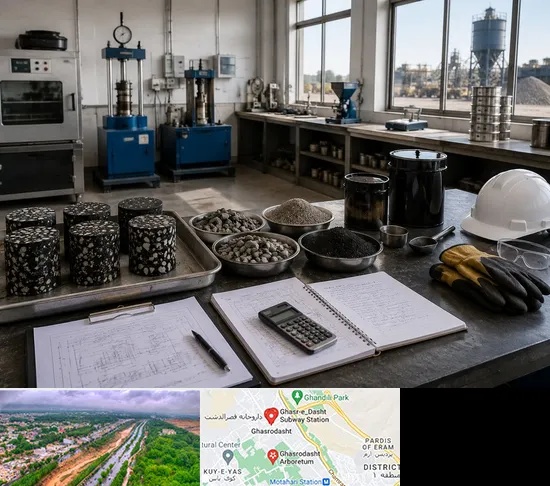 آموزش کارشناس فنی، تولید و اجرای آسفالت در قصرالدشت شیراز