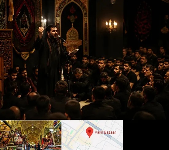 مداح در بازار وکیل شیراز