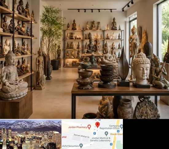 مجسمه فروشی در جردن