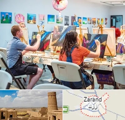 آموزشگاه رنگ روغن در زرند