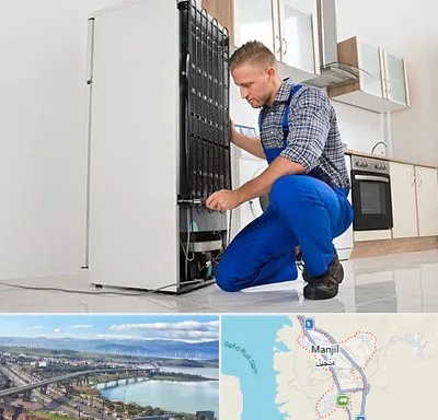 تعمیرکار سیار یخچال در منجیل