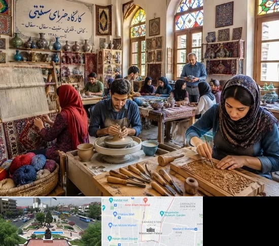 آموزشگاه صنایع دستی در بهارستان