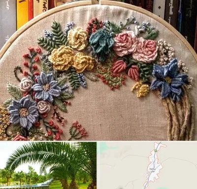 کلاس گلدوزی برزیلی در کهنوج
